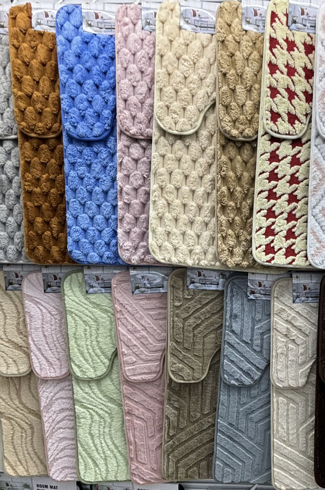 Non-Slip Bathroom Mat Set