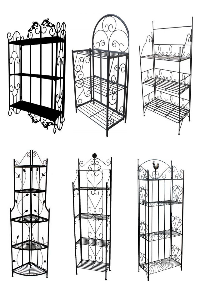 Iron Flower Pot Garden Stand 